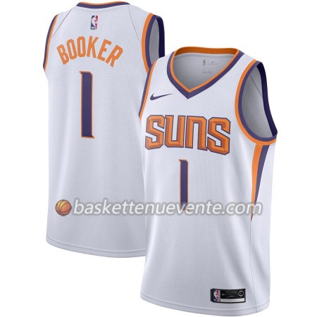 Maillot Basket Phoenix Suns Devin Booker 1 2019-20 Nike Association Edition Swingman - Homme